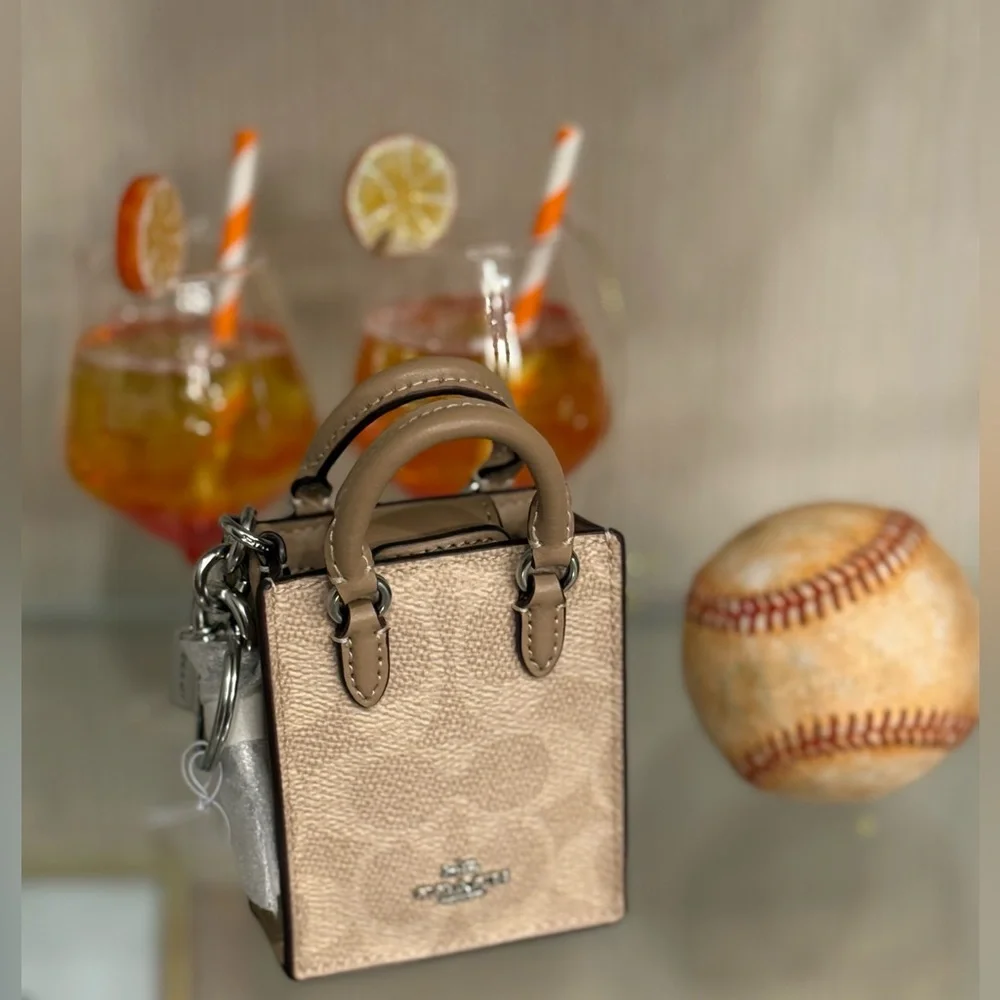 Coach Tan Mini Bag - Picture 2 of 6